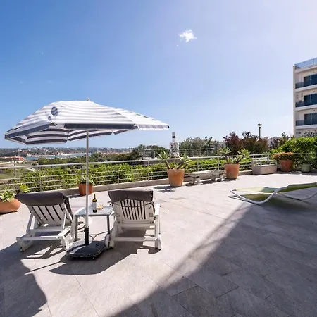 Splendide T3 Avec Terrasse Privée De 140 M2 Da Rocha Portimão